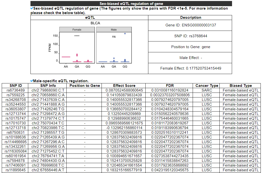 Sex-biased eQTL regulation of CYP26B1